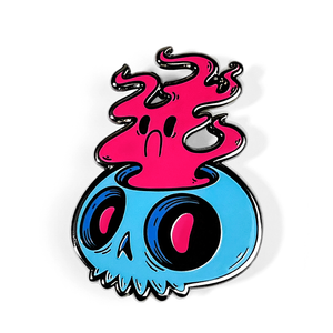 Burning Brain Pin - Limited